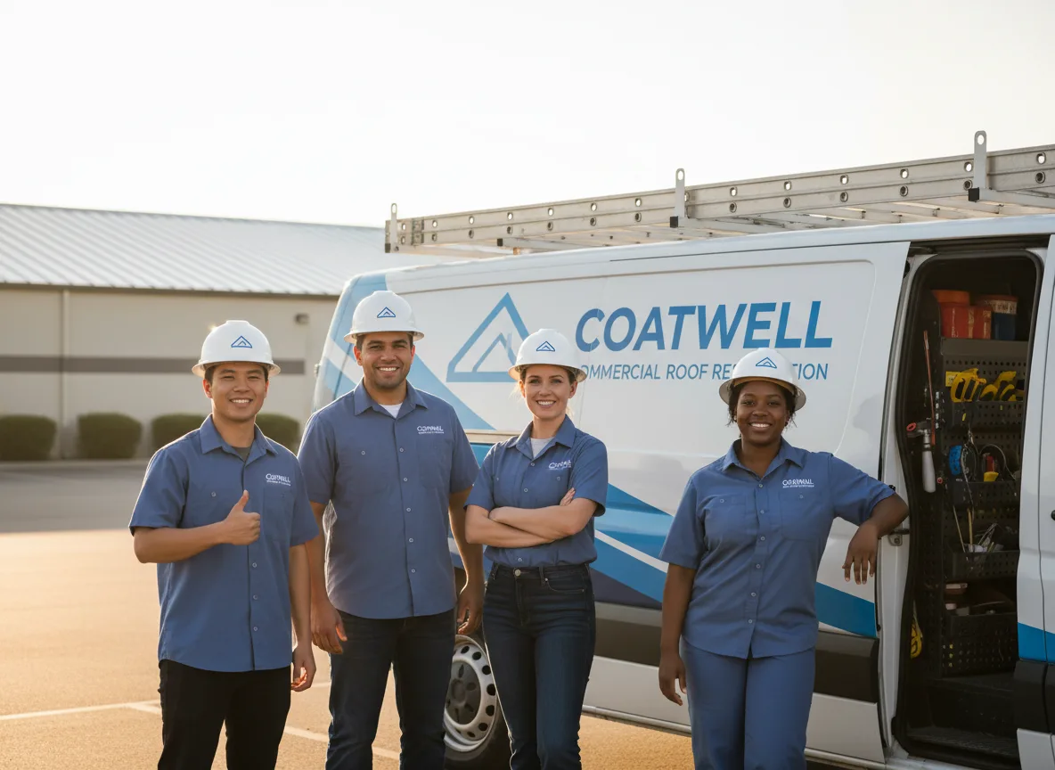 Commercial roof coating company in Solano, NM